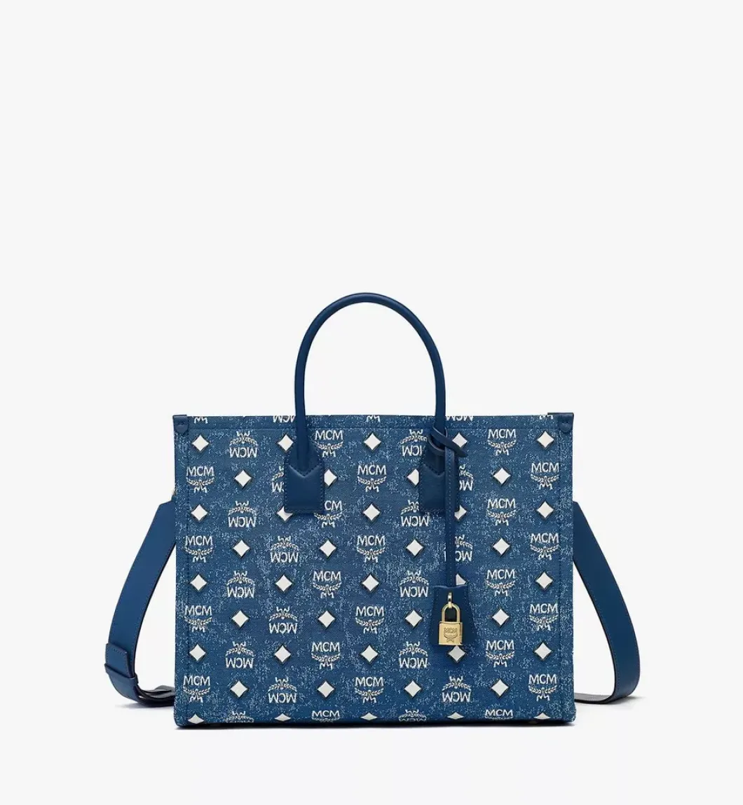 Munchen Tote In Vintage Jacquard