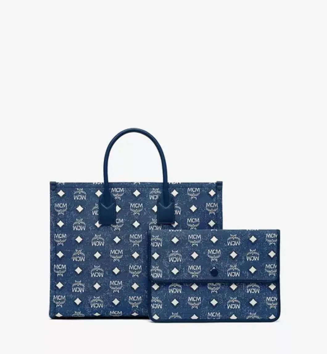 Munchen Tote In Vintage Jacquard