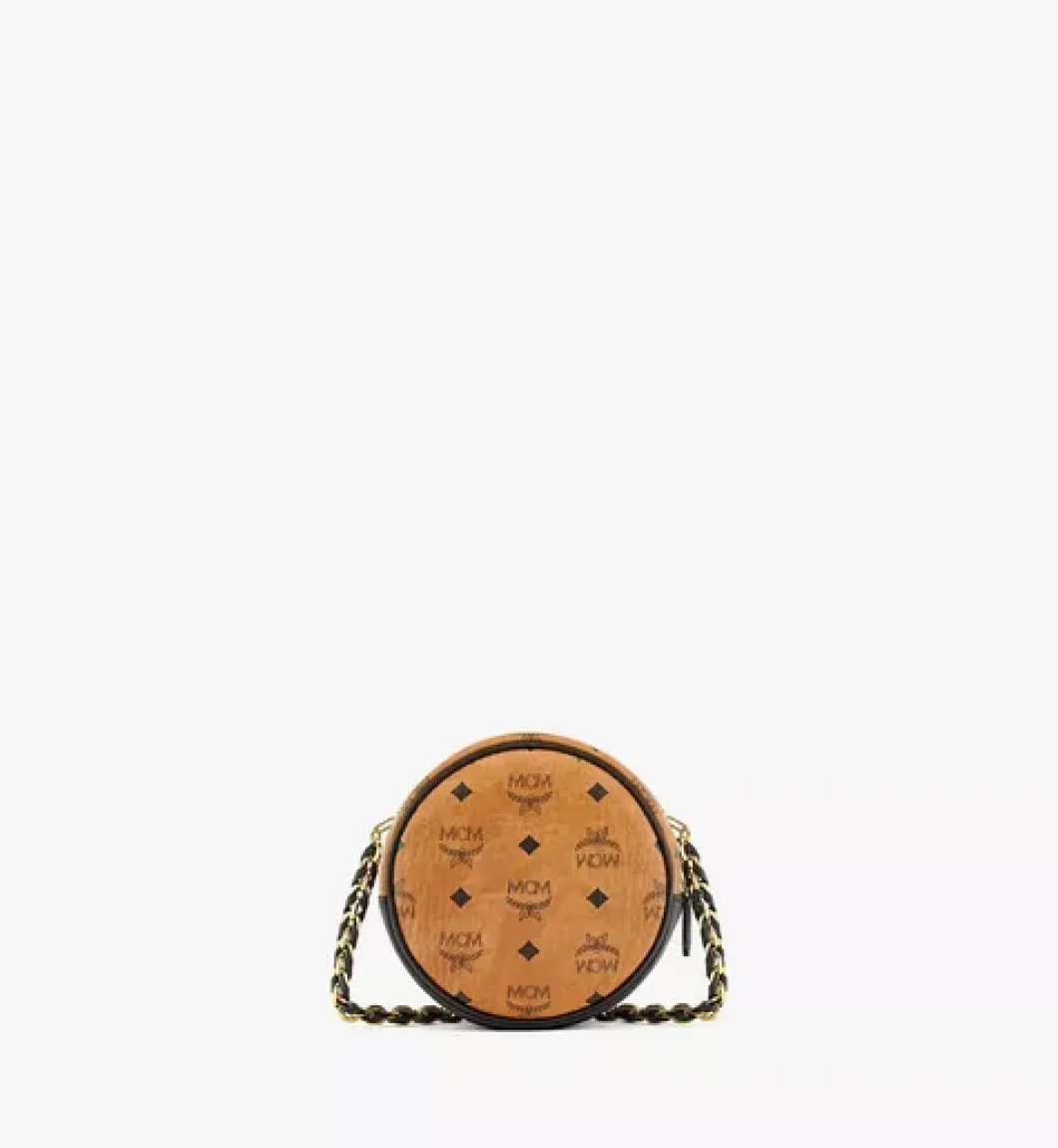 Orkestra Crossbody In Gold Studded Visetos