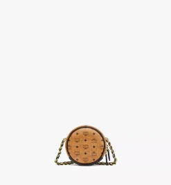 Orkestra Crossbody In Gold Studded Visetos