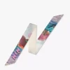 Retro Futurism Petite Scarf In Organic Silk