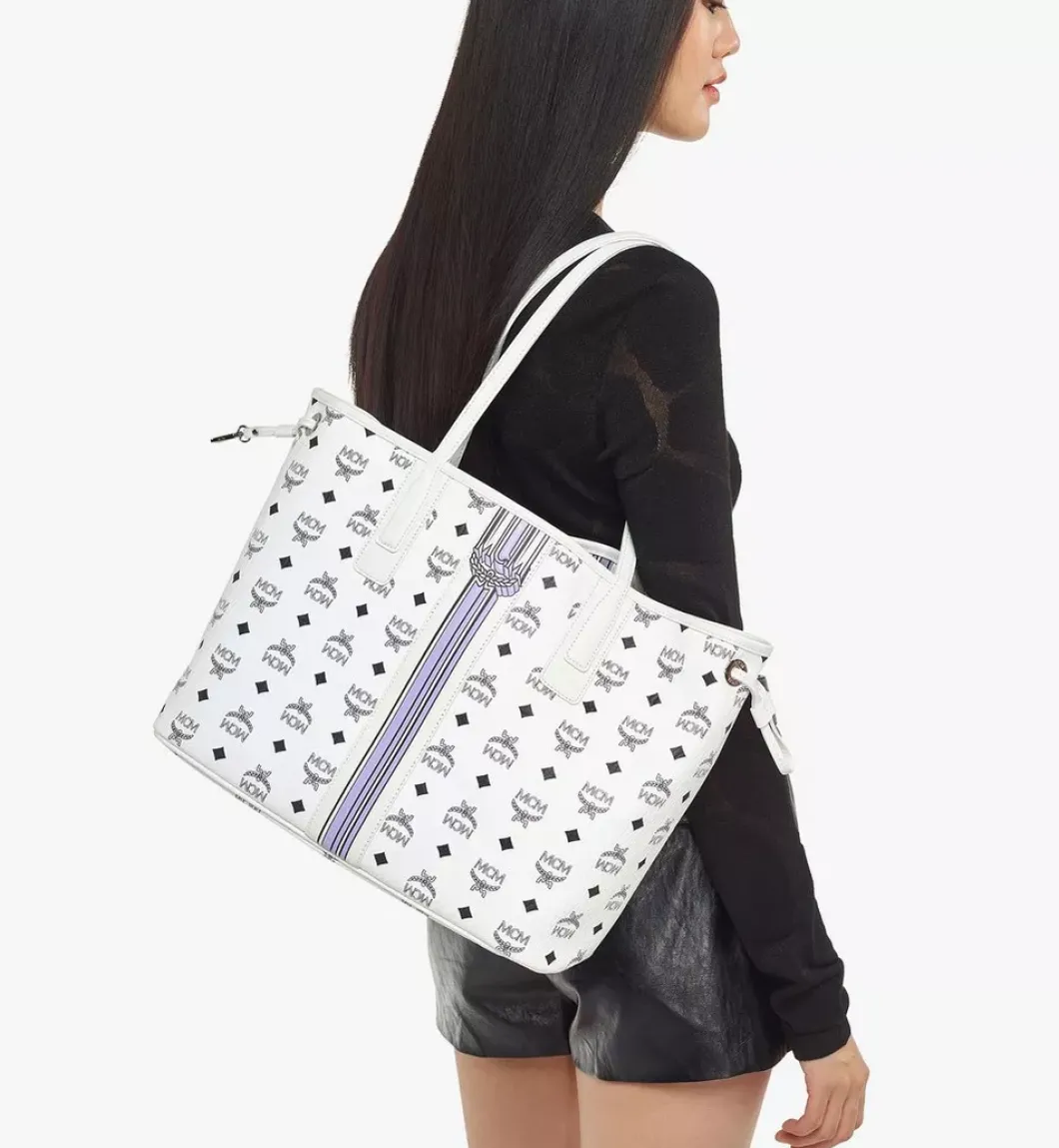 Reversible Liz Shopper In Visetos