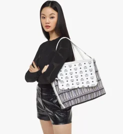 Reversible Liz Shopper In Visetos
