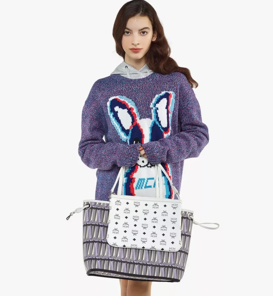 Reversible Liz Shopper In Visetos