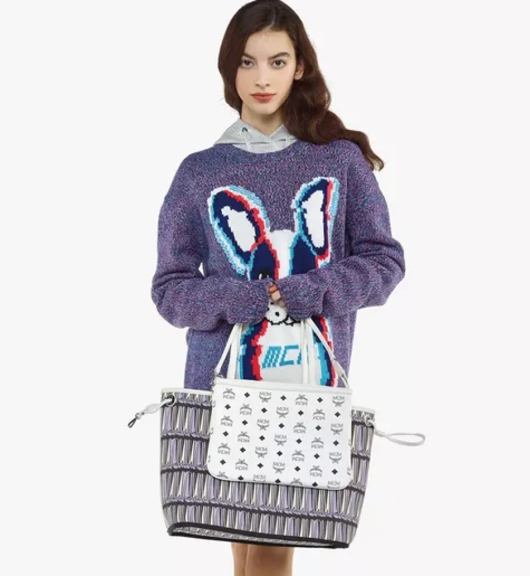 Reversible Liz Shopper In Visetos