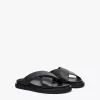 Sandals In Visetos Leather Mix