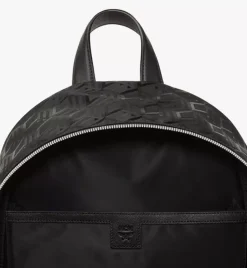 Stark Backpack In Cubic Jacquard Nylon