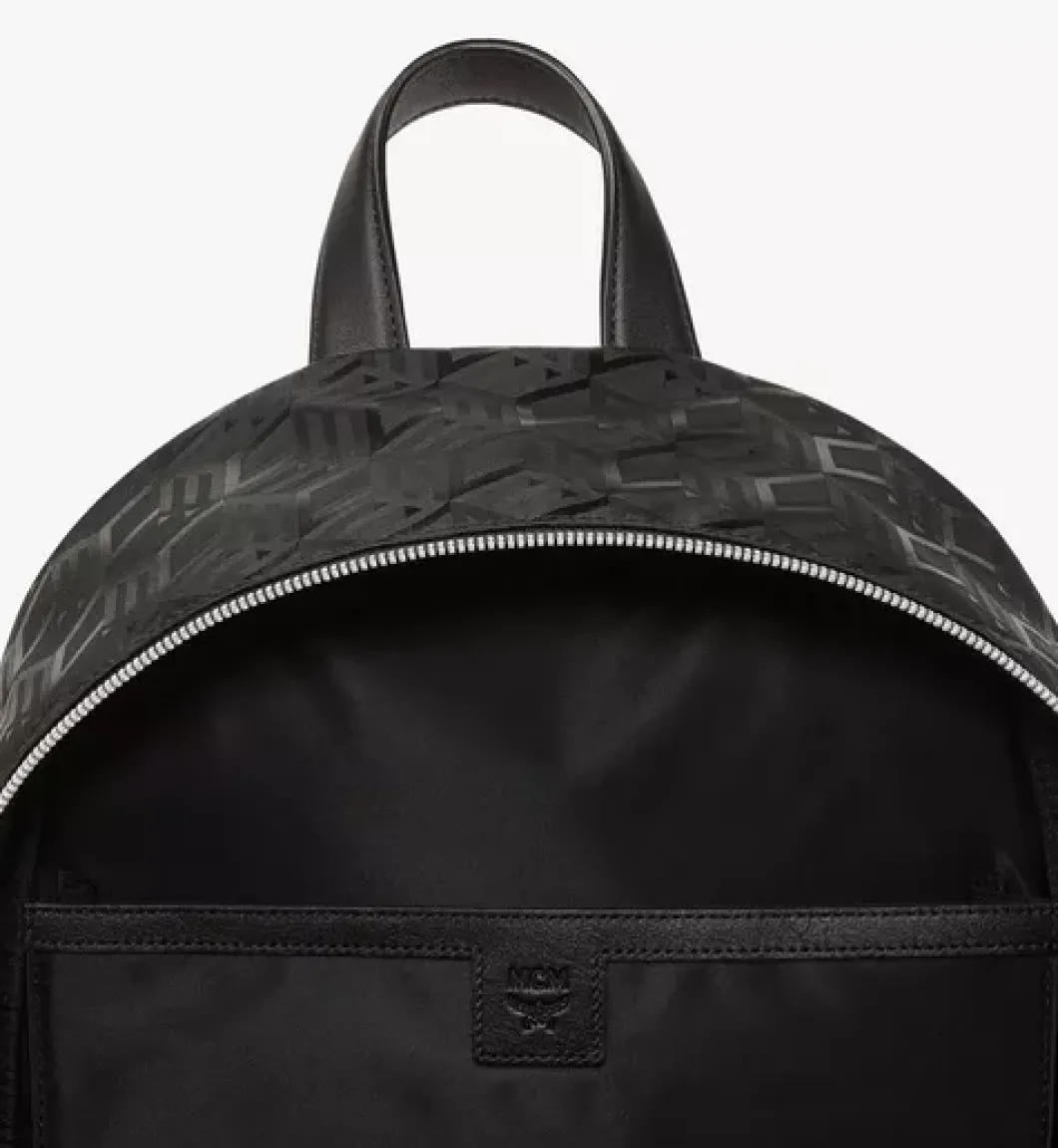 Stark Backpack In Cubic Jacquard Nylon