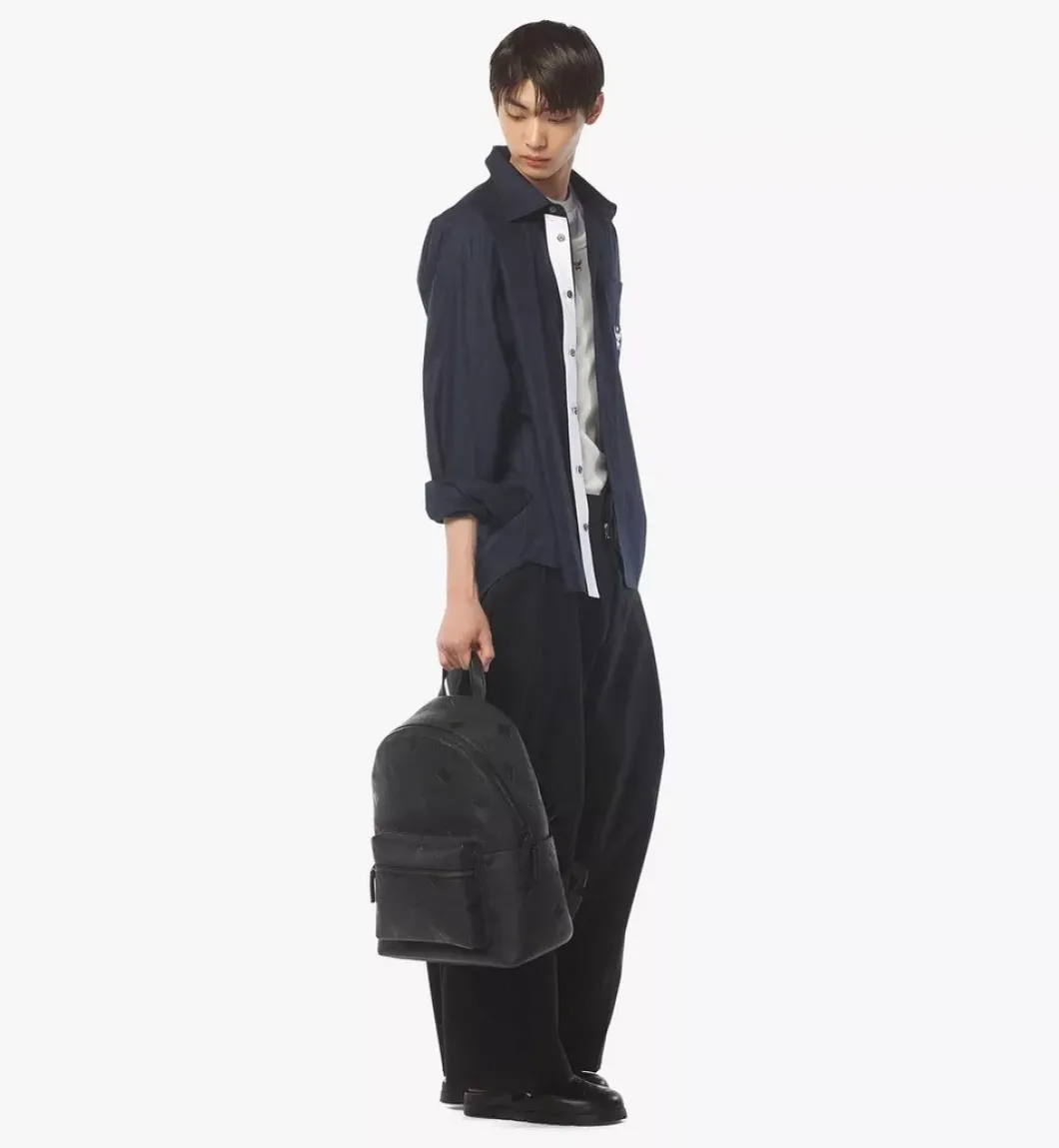 Stark Backpack In Maxi Monogram Leather