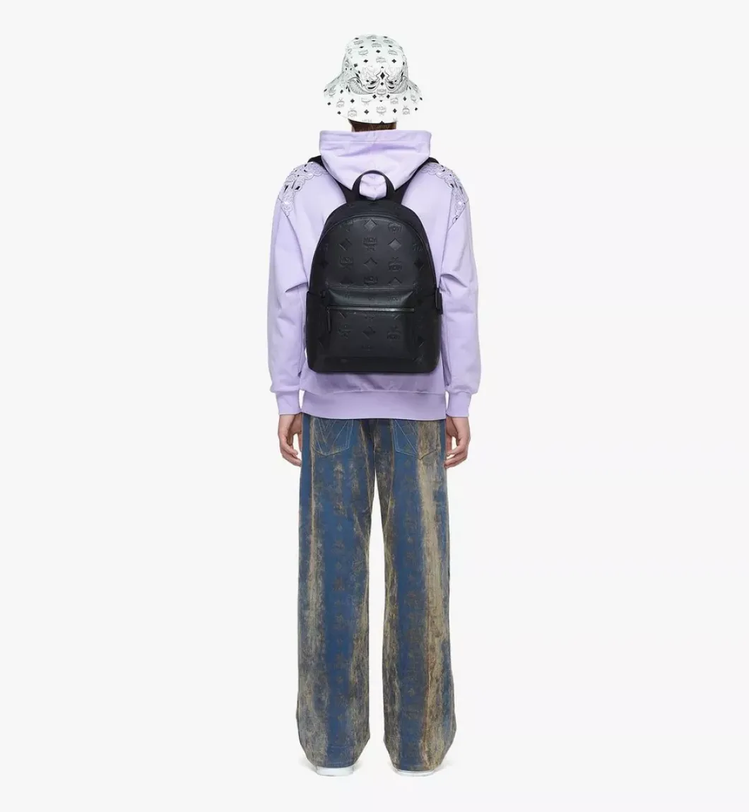 Stark Backpack In Maxi Monogram Leather