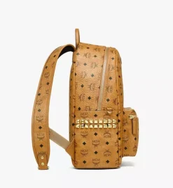 Stark Side Studs Backpack In Visetos