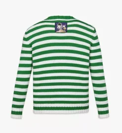 Striped Sweater In Merino Wool
