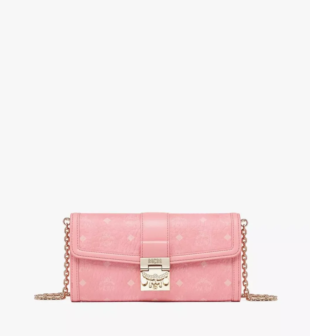 Tracy Chain Wallet In Visetos