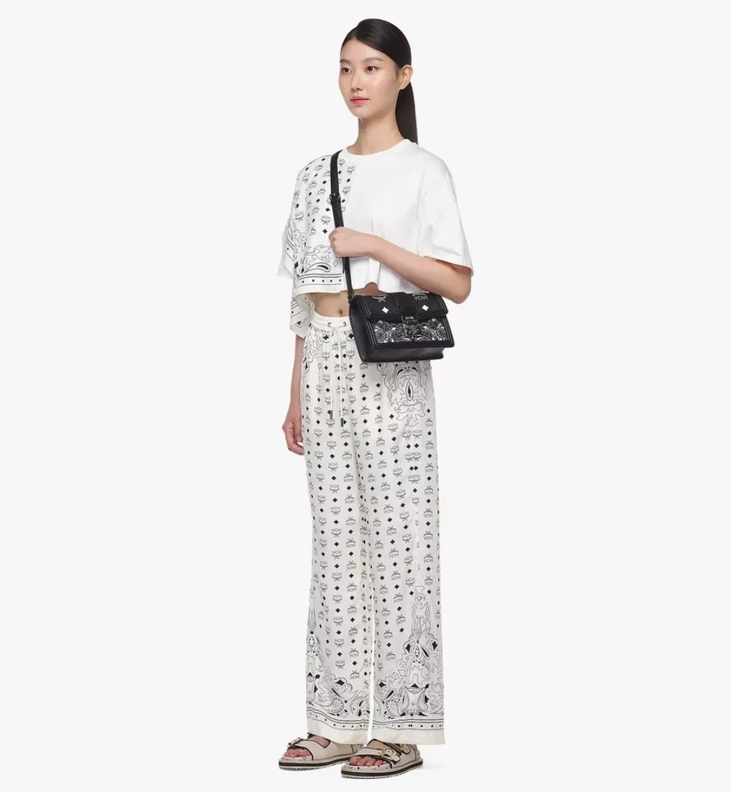 Tracy Shoulder Bag In Studded Bandana Visetos