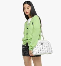 Tracy Tote In Visetos Leather Mix
