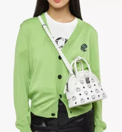 Tracy Tote In Visetos Leather Mix