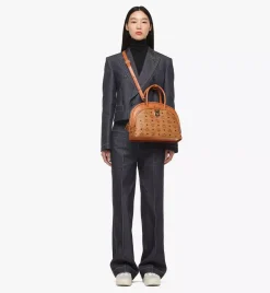 Tracy Tote In Visetos Leather Mix
