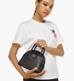 Tracy Tote In Visetos Leather Mix