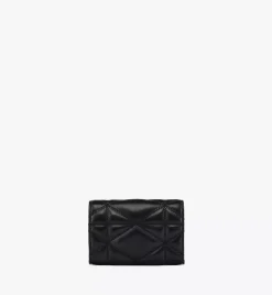 Travia Card Case In Cloud Quilted Leather