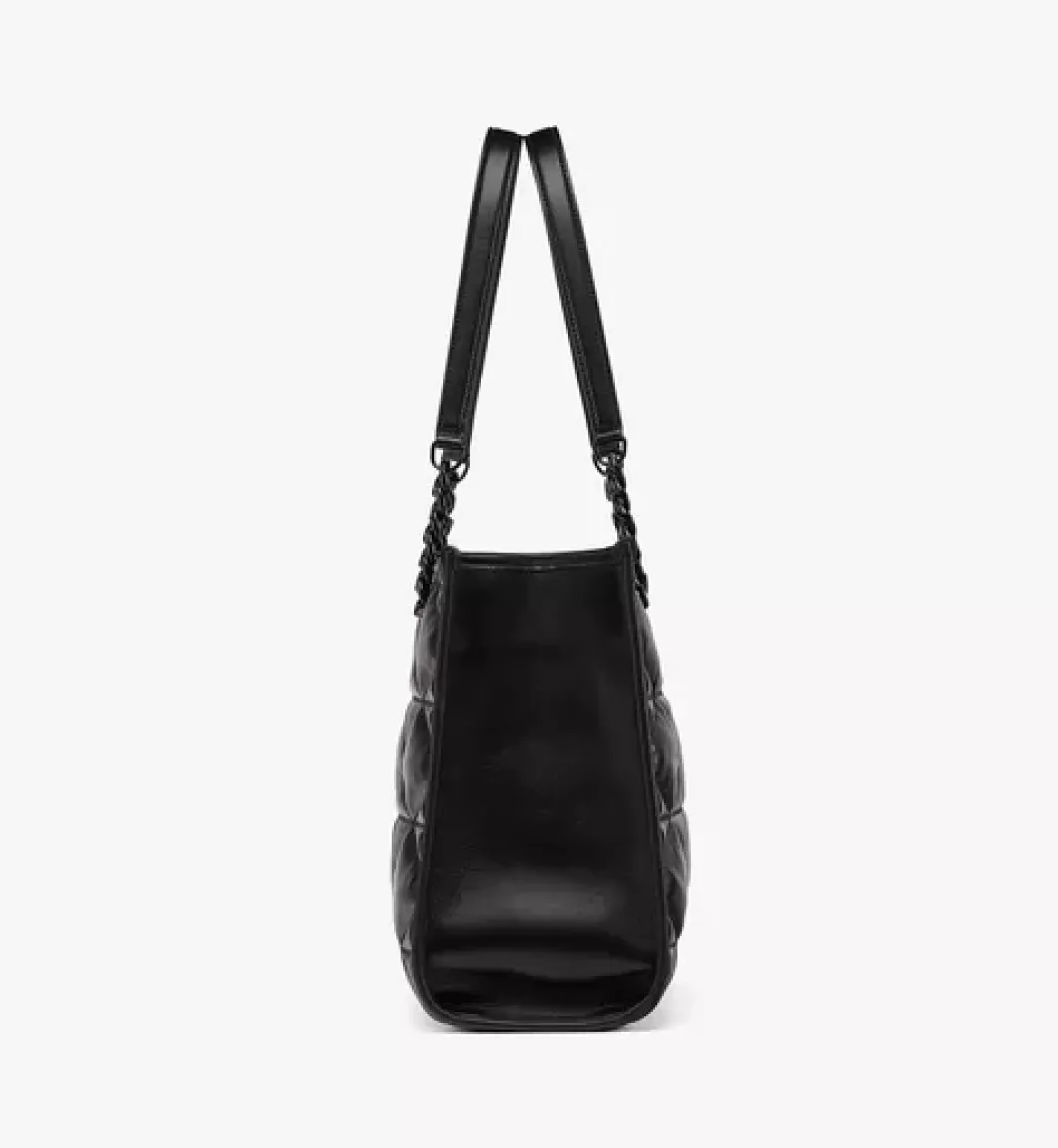 Travia Shoulder Bag In Cloud Quilted Lamb Leather