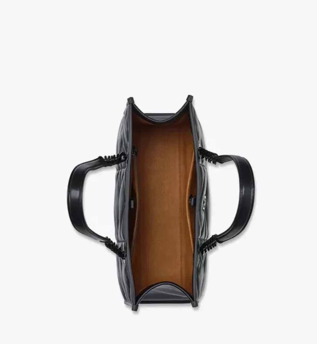 Travia Shoulder Bag In Cloud Quilted Lamb Leather