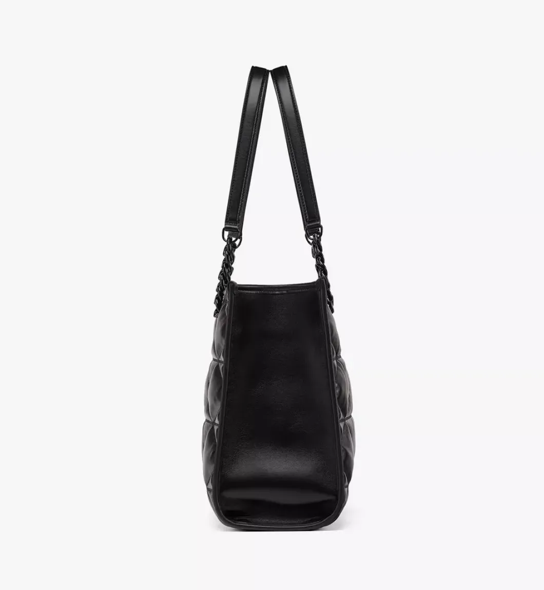 Travia Shoulder Bag In Cloud Quilted Lamb Leather