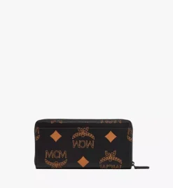 Zip Around Wallet In Maxi Visetos
