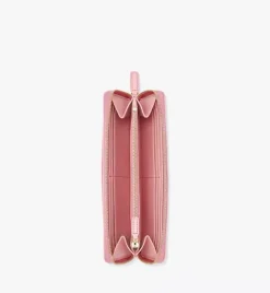 Zip Around Wallet In Visetos